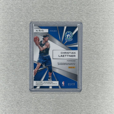 2017-18 Panini Contenders Basketball - Minnesota Timberwolves - Christian Laettner - Epic Legends - game worn