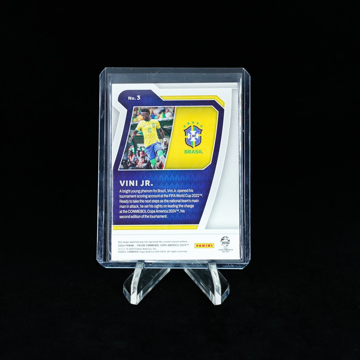 2023-2024 PANINI-Panini Prizm Copa America - Brazil - Vini Jr - Scorers Club