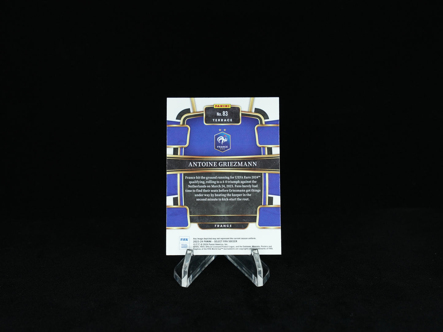 2023-2024 PANINI- SELECT FIFA - France - Base Card