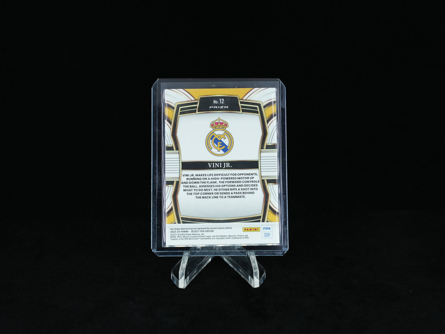 2023-2024 PANINI- SELECT FIFA - Real Madrid - Vini Jr - Equalizers