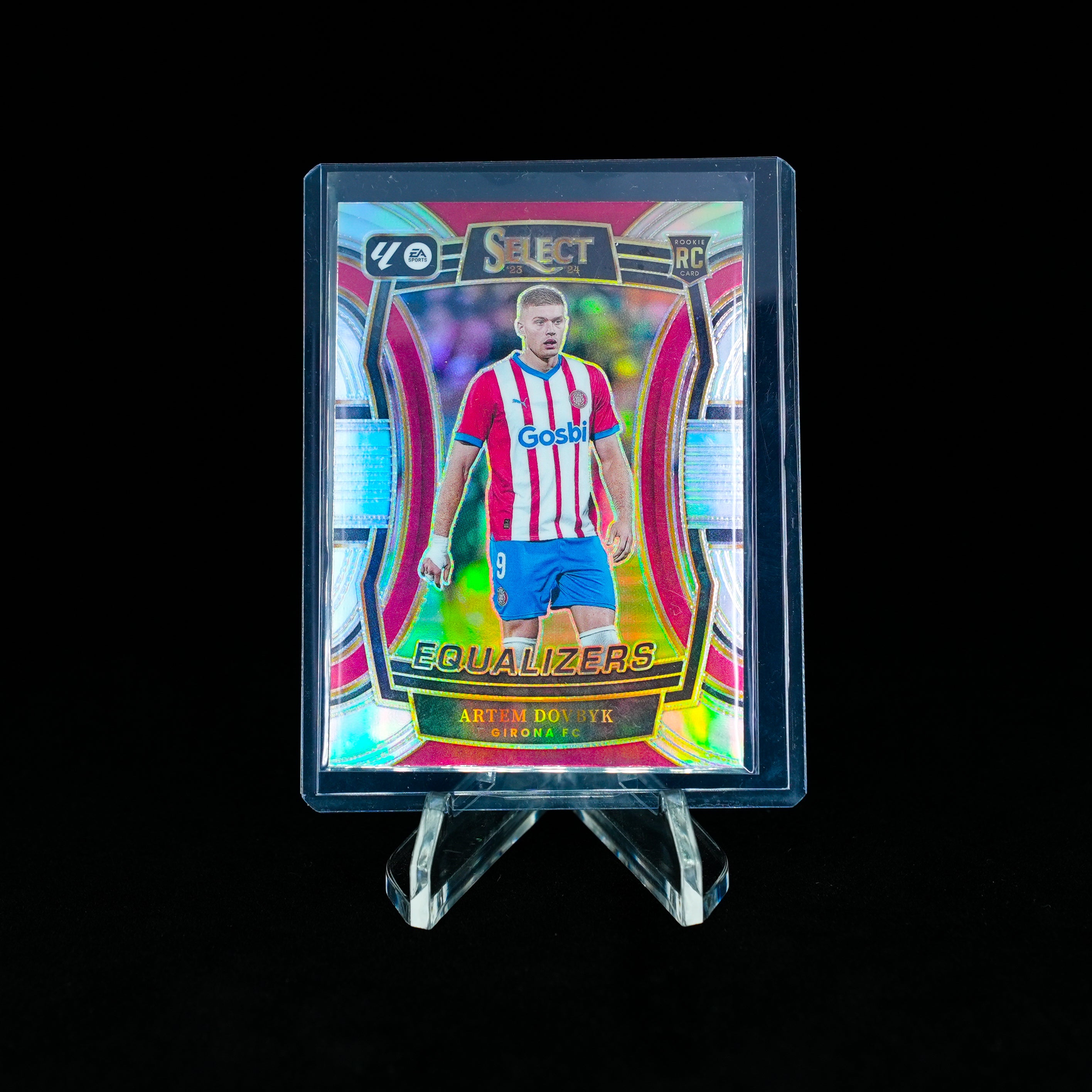 2023-2024 Panini-Select la liga-Artem Dovbyk- Equalizers Prizm