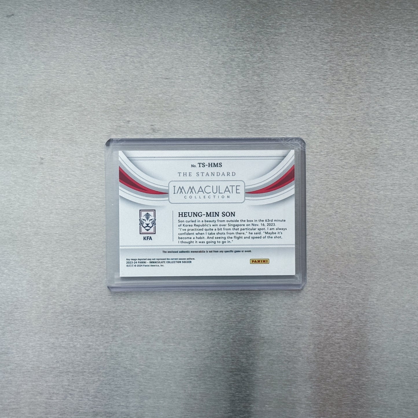 2023-24 Panini Immaculate Soccer - Korea Republic