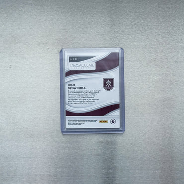 2023-24 Panini Immaculate Soccer – Burnley