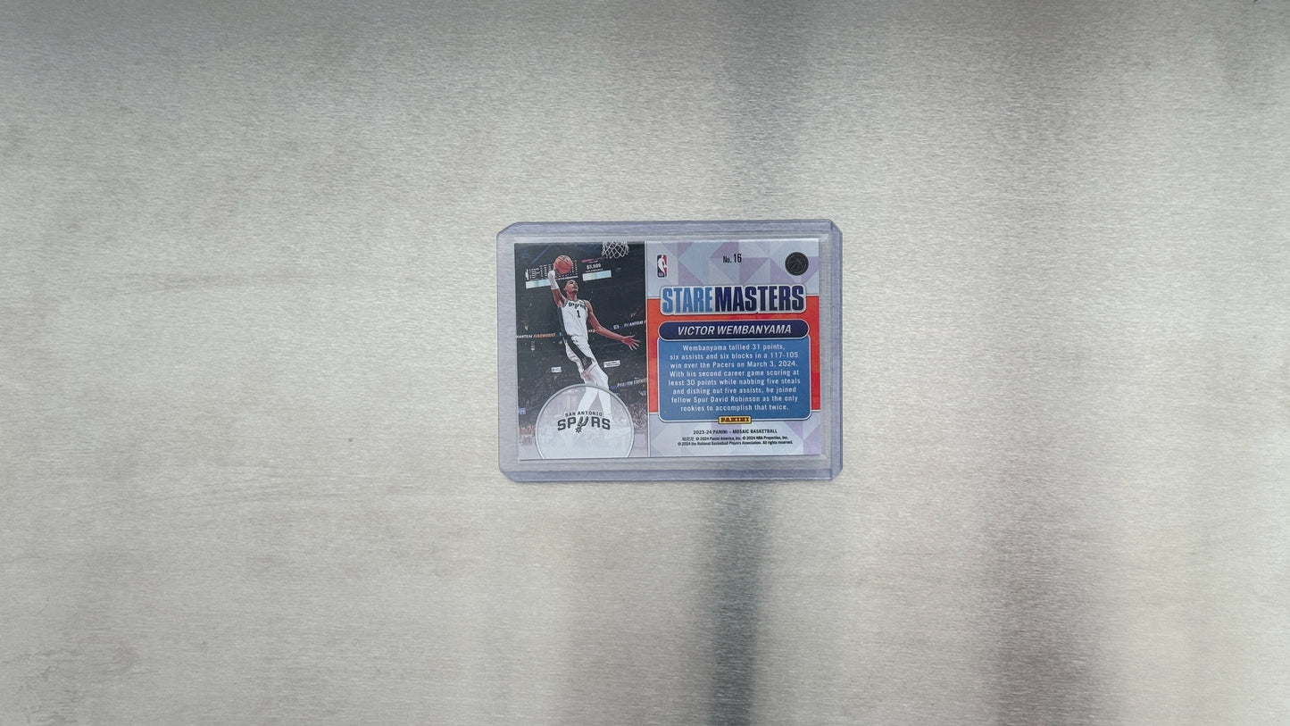 2023-24 Panini Mosaic Basketball - San Antonio Spurs