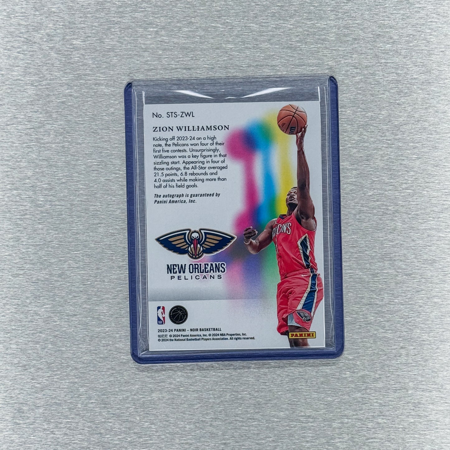 2023-24 Panini Noir Basketball - New Orleans Pelicans
