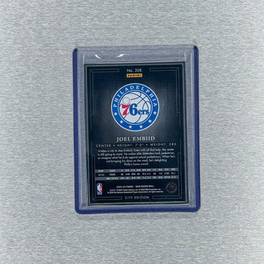 2023-24 Panini Noir Basketball - Philadelphia 76ers - Joel Embiid 23/25 – Metal Frame City