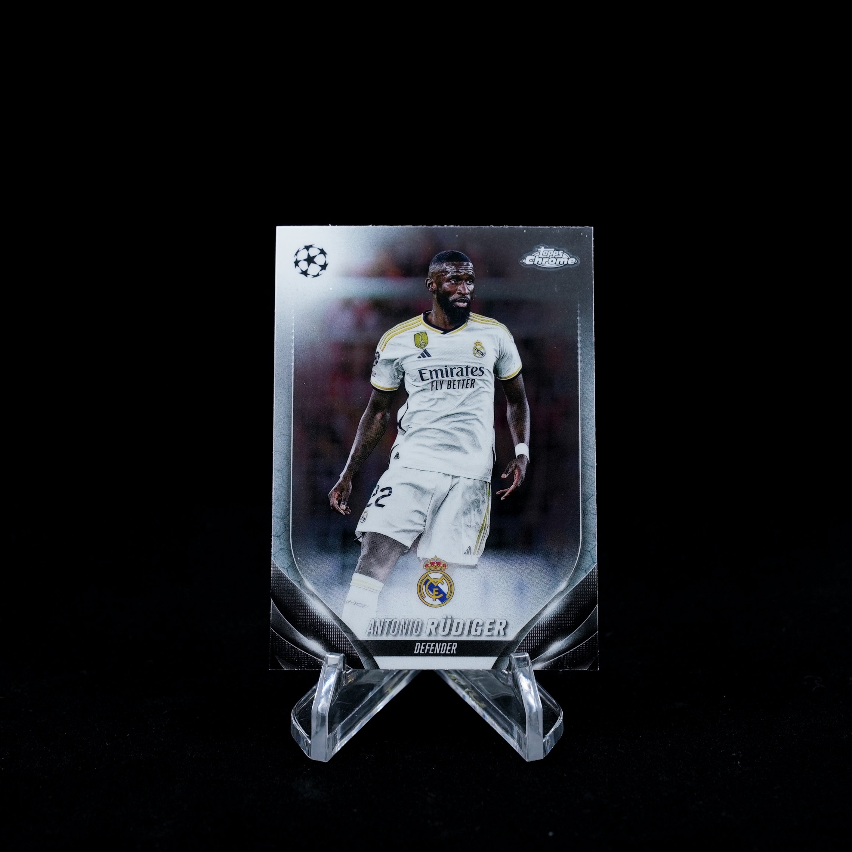2023-24 Topps Chrome UEFA Club Competitions Soccer-Real Madrid-Base Card