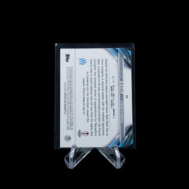 2023-24 Topps Chrome UEFA Club Competitions Soccer-Bilal Nadir-Refractor