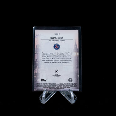 2023-24 Topps Chrome UEFA Club Competitions Soccer-Marco Asensio-London Call