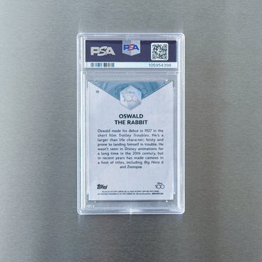 2023 Topps Chrome Disney 100 - #10 OSWALD THE RABBIT 100-YEAR DIAMOND REFRACTOR