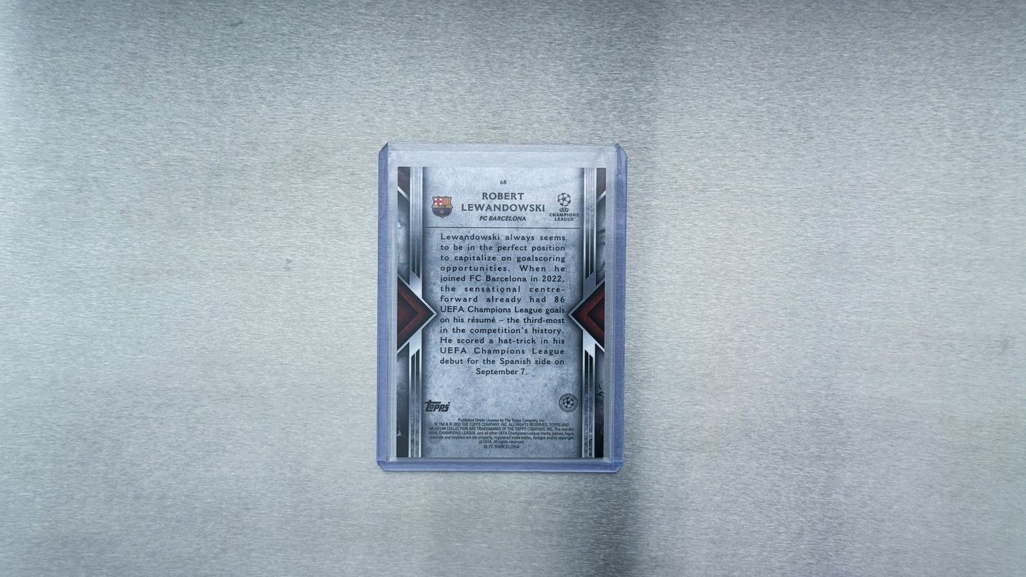 2023 topps museum collection UEFA - FC Barcelona
