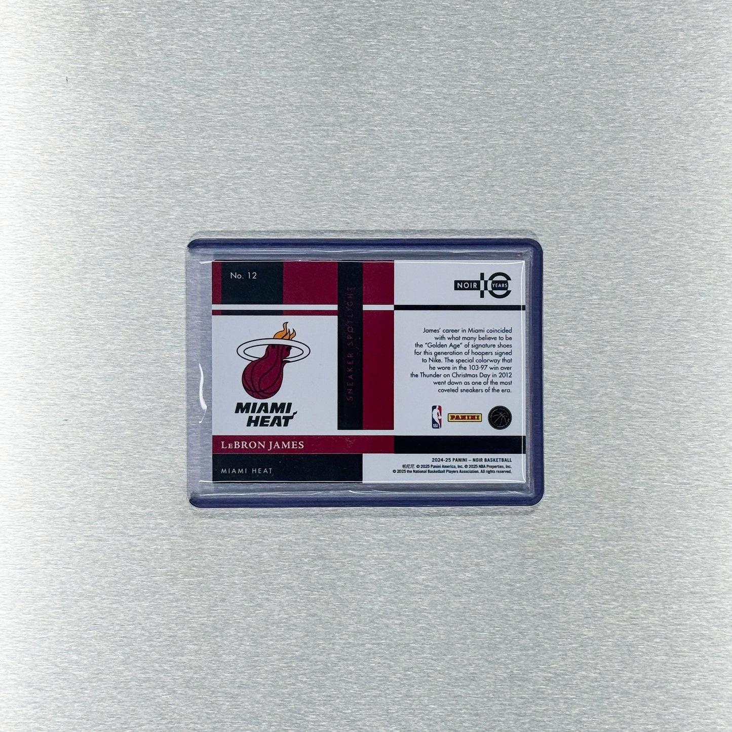 2023-24 Panini Noir Basketball - Miami Heat