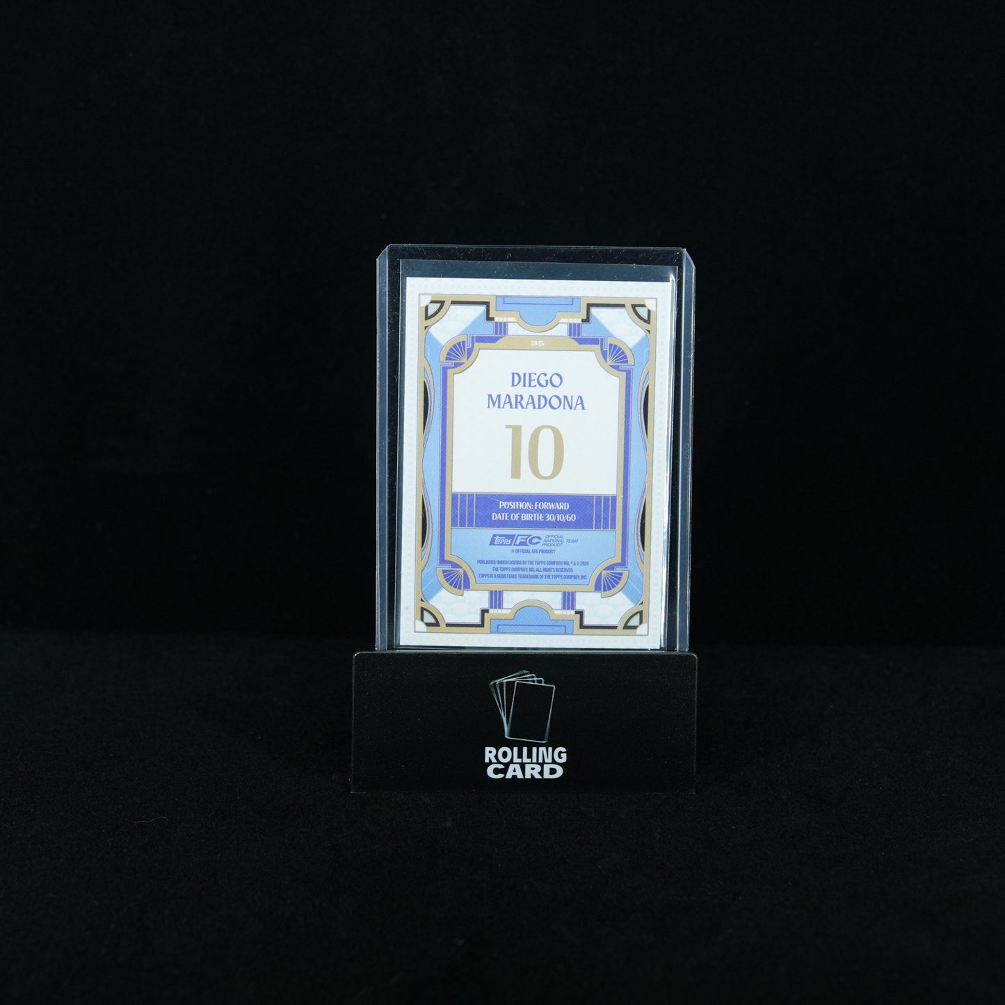 2024-25 Topps Argentina Team Set - Diego Maradona - Argentine Tango - Refractor