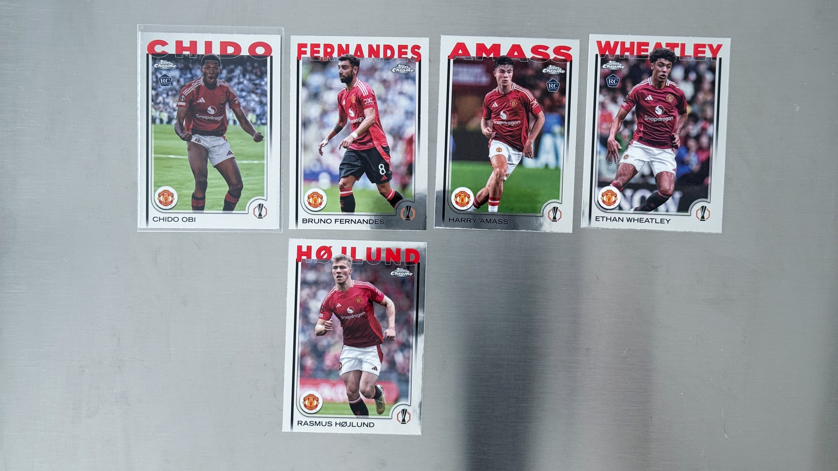 2024-25 Topps Chrome UEFA Club Competitions - Manchester United