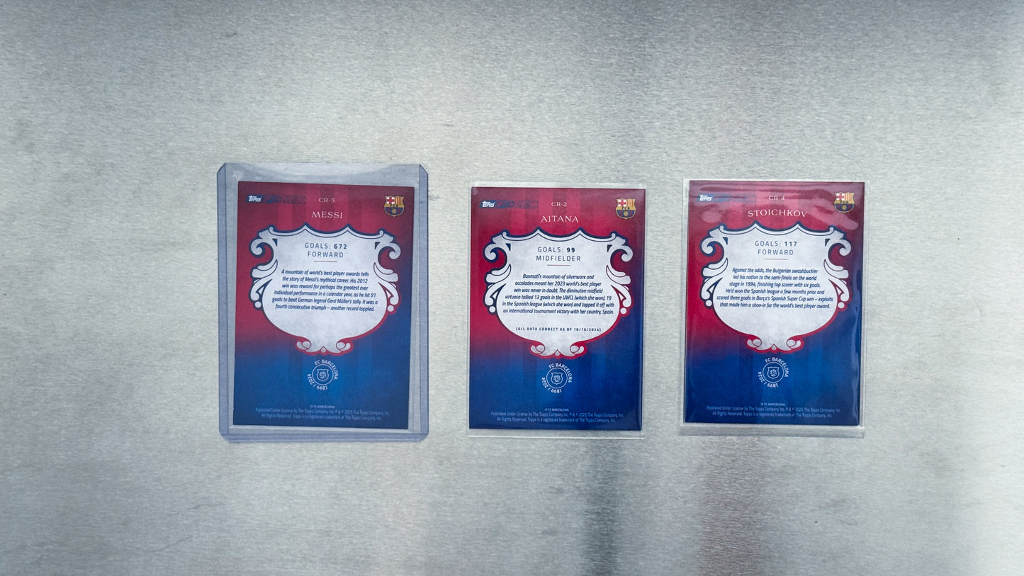 2024-25 Topps FC Barcelona 125th Anniversary - Cream of the Crop