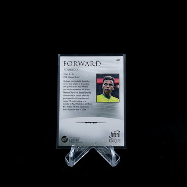 2024 Futera Unique Nostalgia Soccer Hobby-Rodrygo