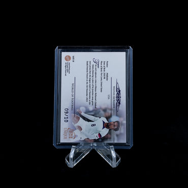 2024 Futera Unique Nostalgia Soccer Hobby-Weston Mckennie World of football Jersey Worn /10