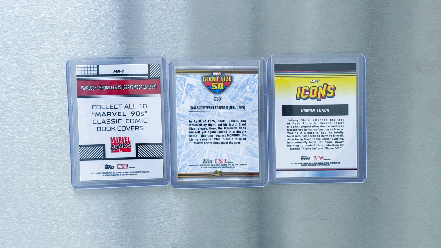 2024 Topps Chrome Marvel - Insert Card