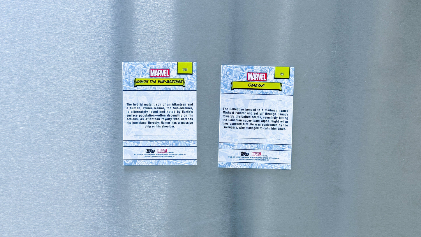 2024 Topps Chrome Marvel - Letter O | M Comic Heroes