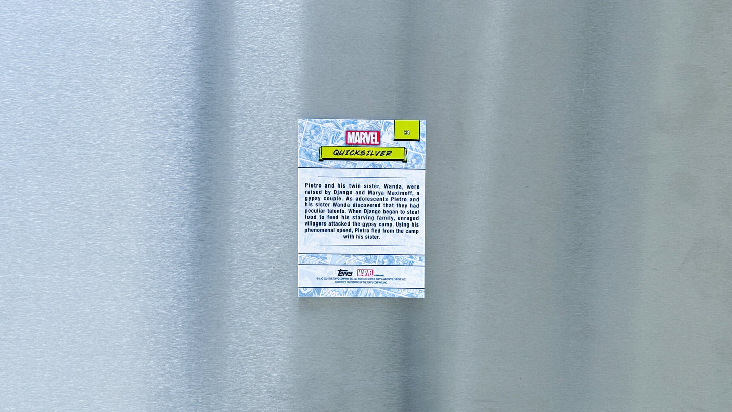 2024 Topps Chrome Marvel - Letter Q Comic Heroes