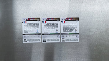 2024 Topps Chrome UEFA Euro - France Team Card