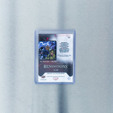 2024 Upper Deck Marvel Renditions Spider-Man - Scheme Twist Artist Autographs 19/65