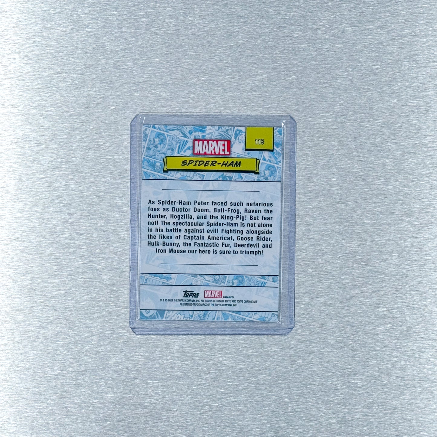 2024 Topps Chrome Marvel - Letter S Comic Heroes
