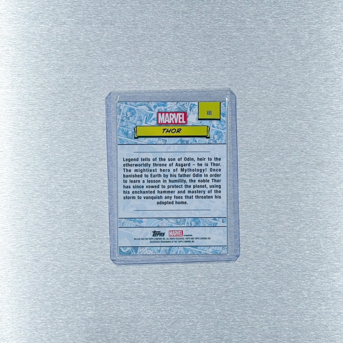 2024 Topps Chrome Marvel - Letter T | X | W | U Comic Heroes