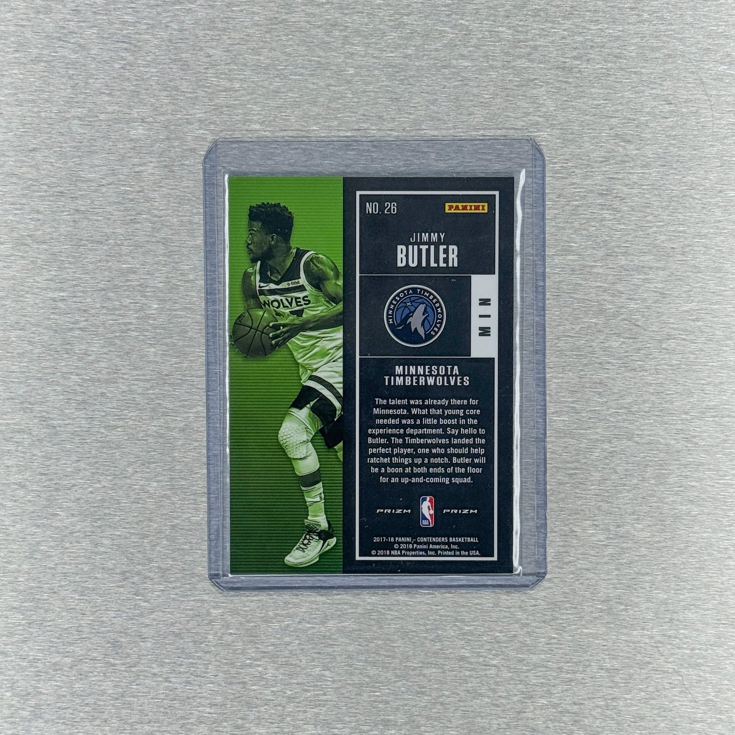 2017-18 Panini Contenders Basketball - Minnesota Timberwolves