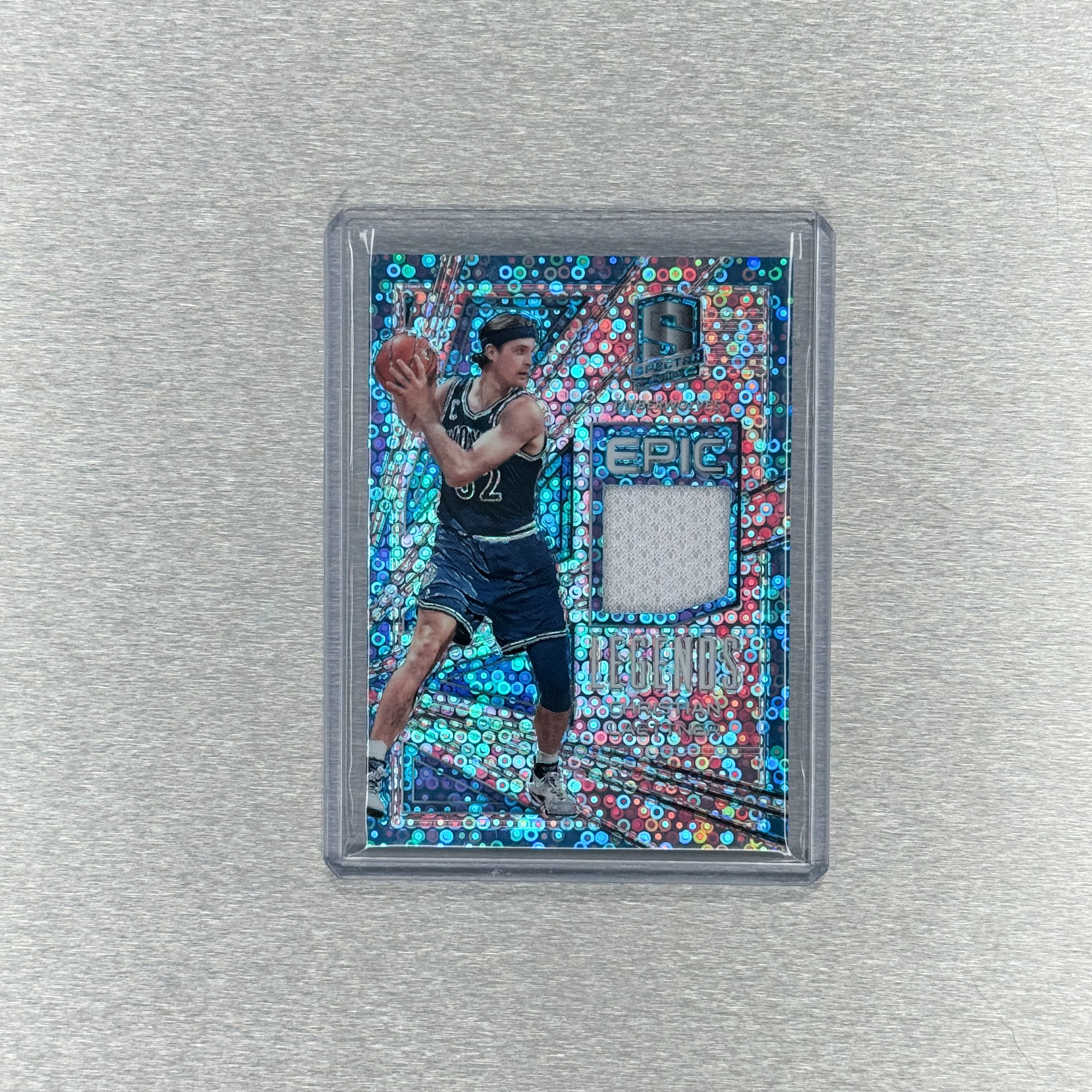 2017-18 Panini Contenders Basketball - Minnesota Timberwolves -  Christian Laettner - Epic Legends - game worn