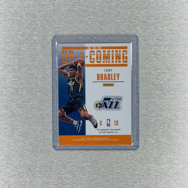 2017-18 Panini Contenders Basketball - Utah Jazz  - Up and Coming Contenders Autographs - Tony Bradley 167/199