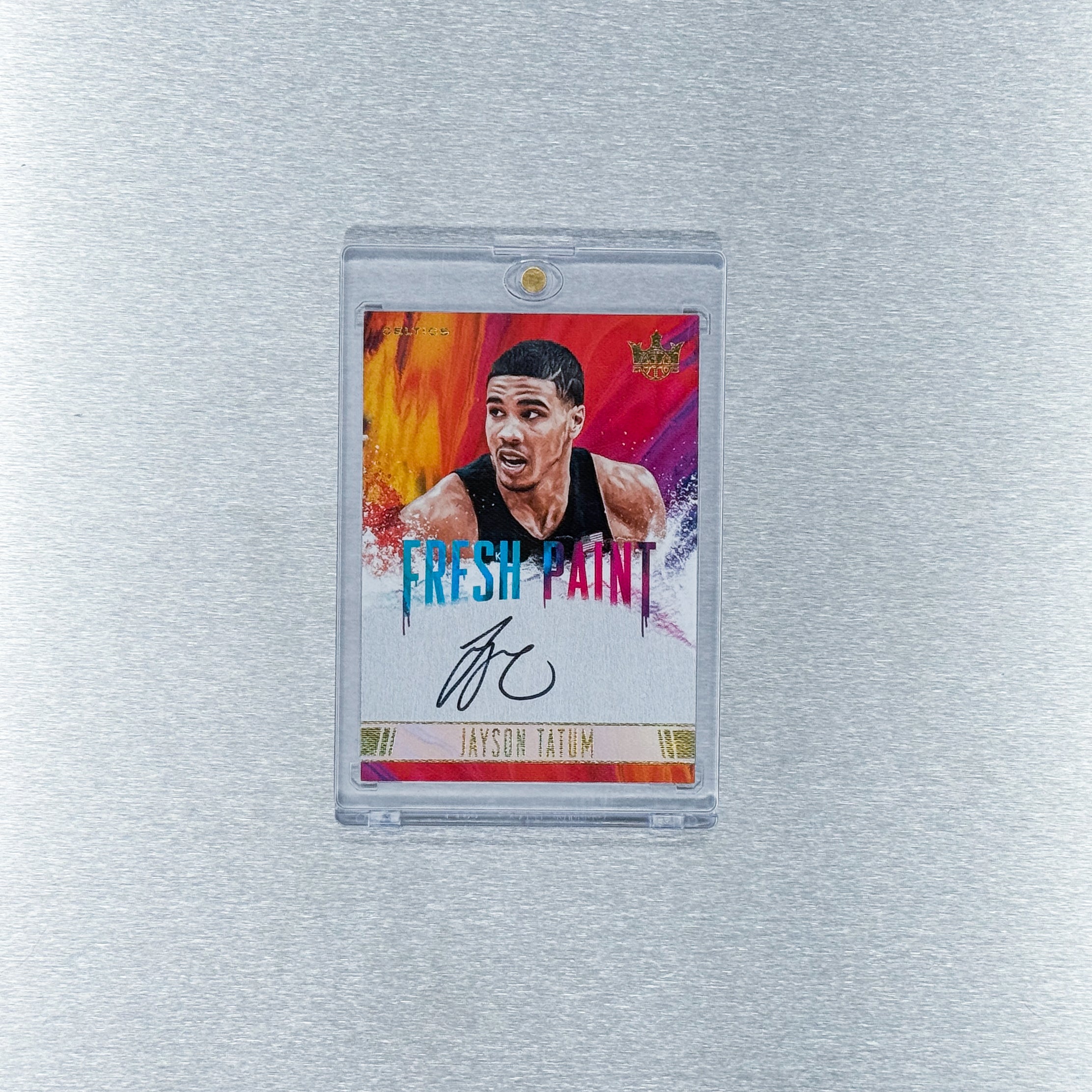 2017-2018 Panini Court Kings - Boston Celtics - Jayson Tatum - 154/200 - Fresh Paint II