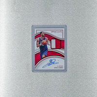 2022-23 Panini Immaculate Basketball - Los Angeles Clippers - Ivica Zubac  15/25 - Patch Autographs - game worn