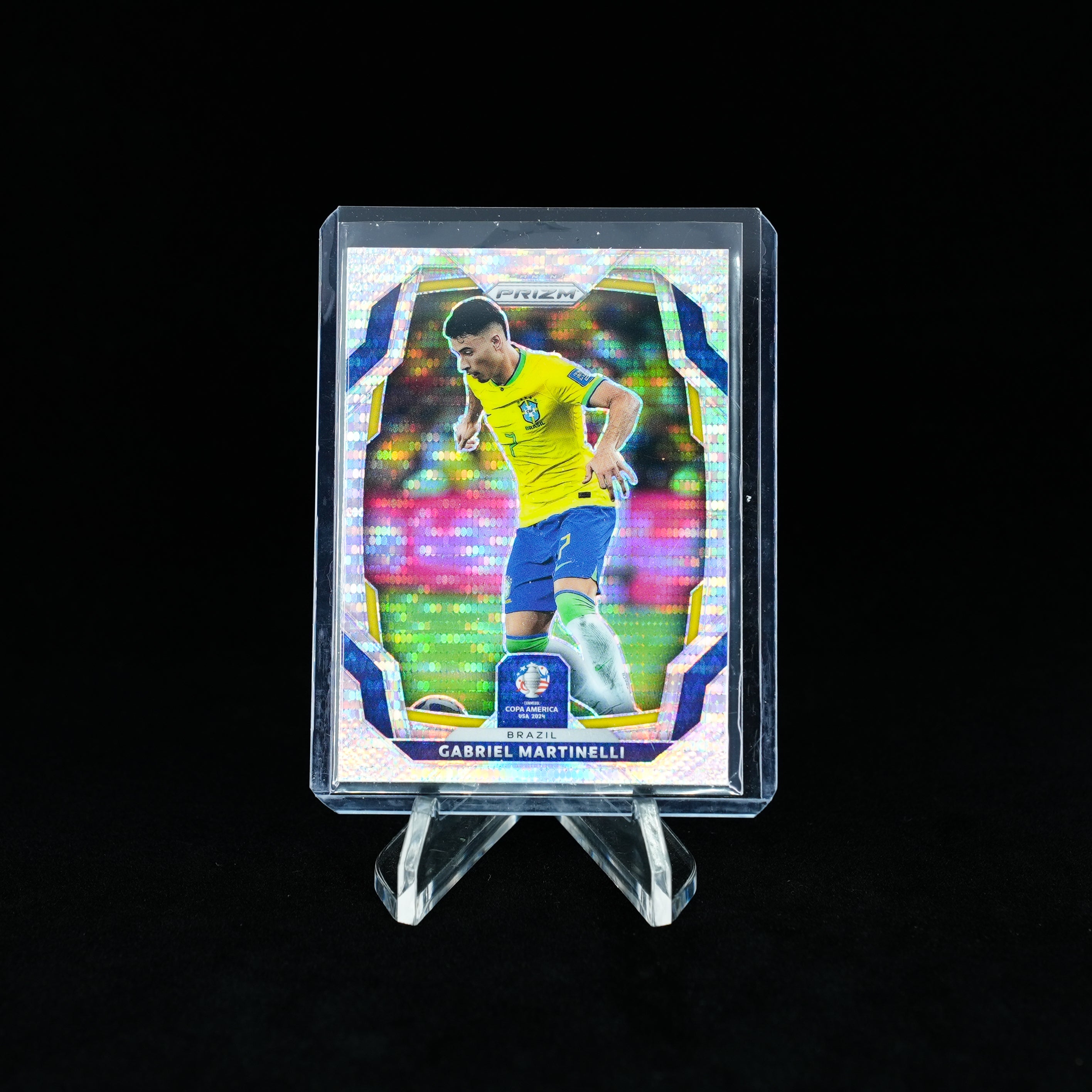 2023-2024 PANINI-Panini Prizm Copa America - Brazil - Gabriel Martinelli - Pulsar prizms