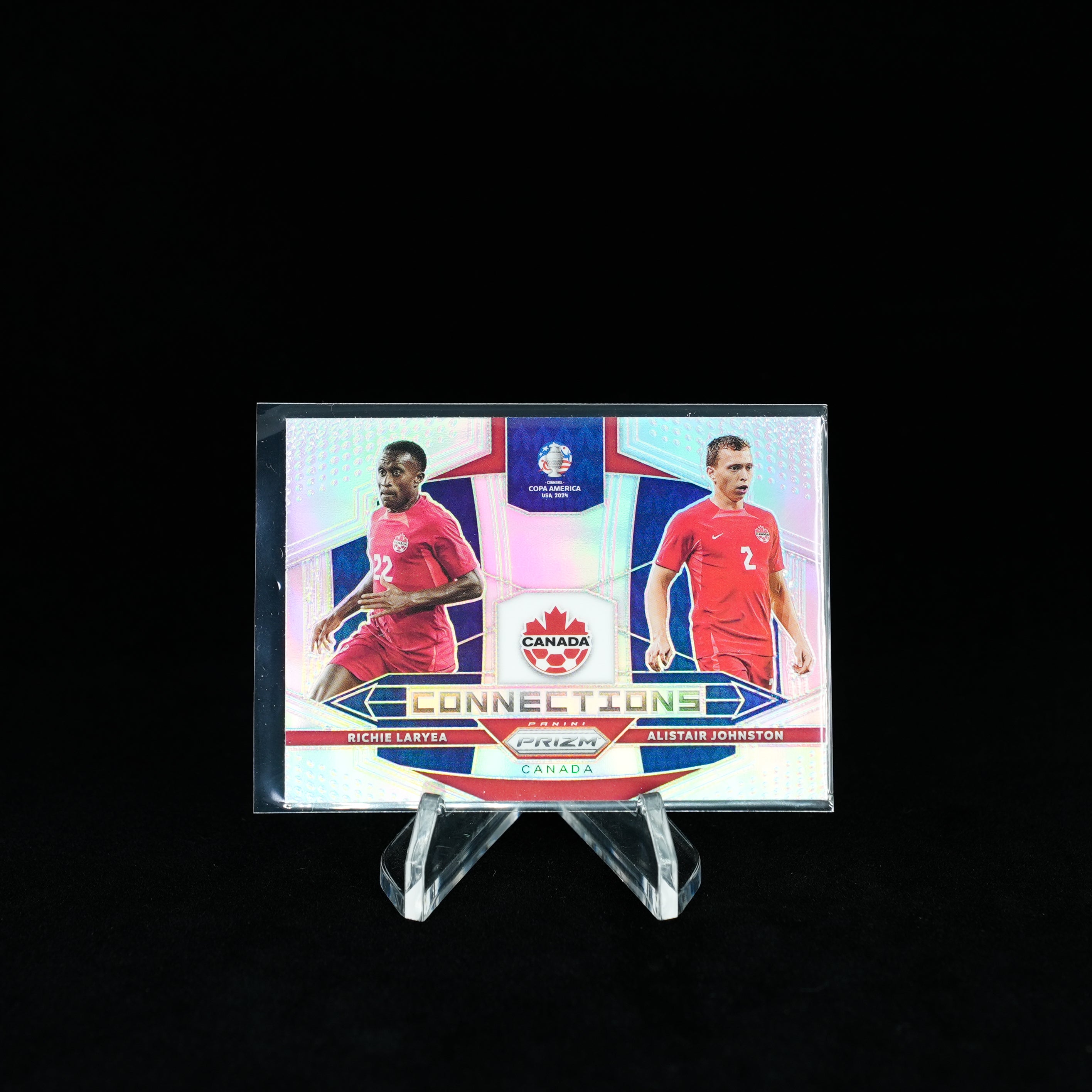 2023-2024 PANINI-Panini Prizm Copa America - Canada - Alistair Johnston / Richie Laryea - Connection