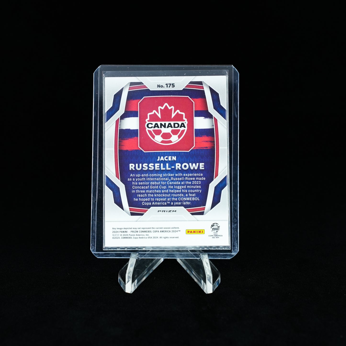 2023-2024 PANINI-Panini Prizm Copa America - Canada - Jacen Russell-Rowe - Prizms