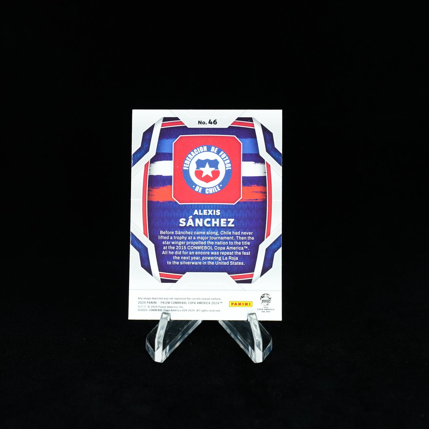 2023-2024 PANINI-Panini Prizm Copa America - Chile - Base Card