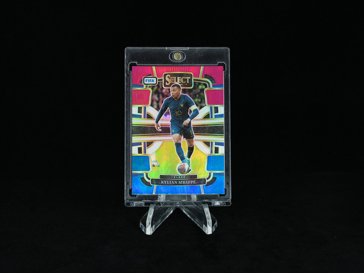 2023-2024 PANINI- SELECT FIFA - France - Kylian Mbappe - Multi Color France Color Match