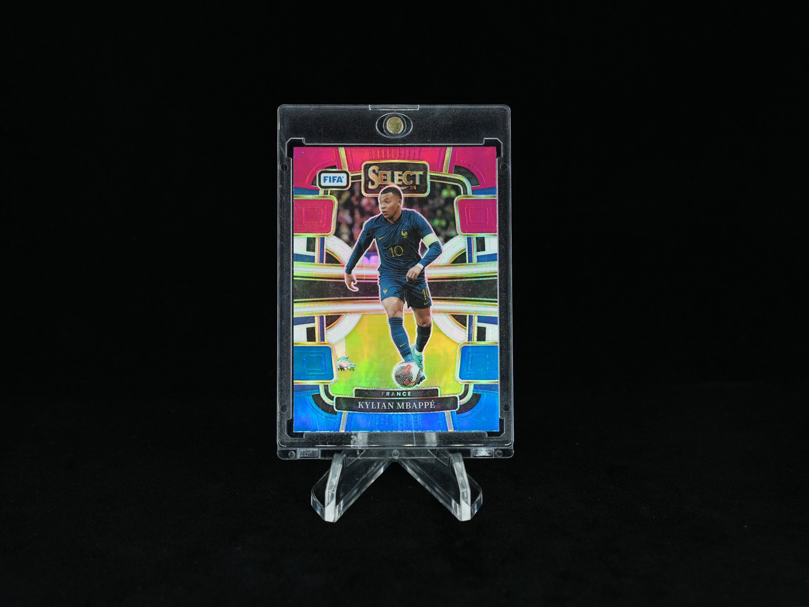 2023-2024 PANINI- SELECT FIFA - France - Kylian Mbappe - Multi Color France Color Match