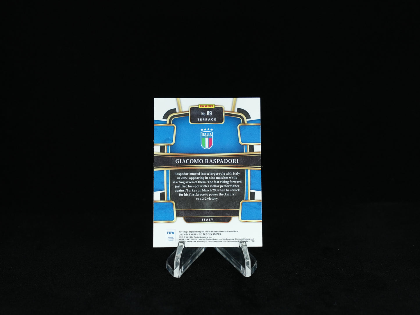 2023-2024 PANINI- SELECT FIFA - Italy - Base Card