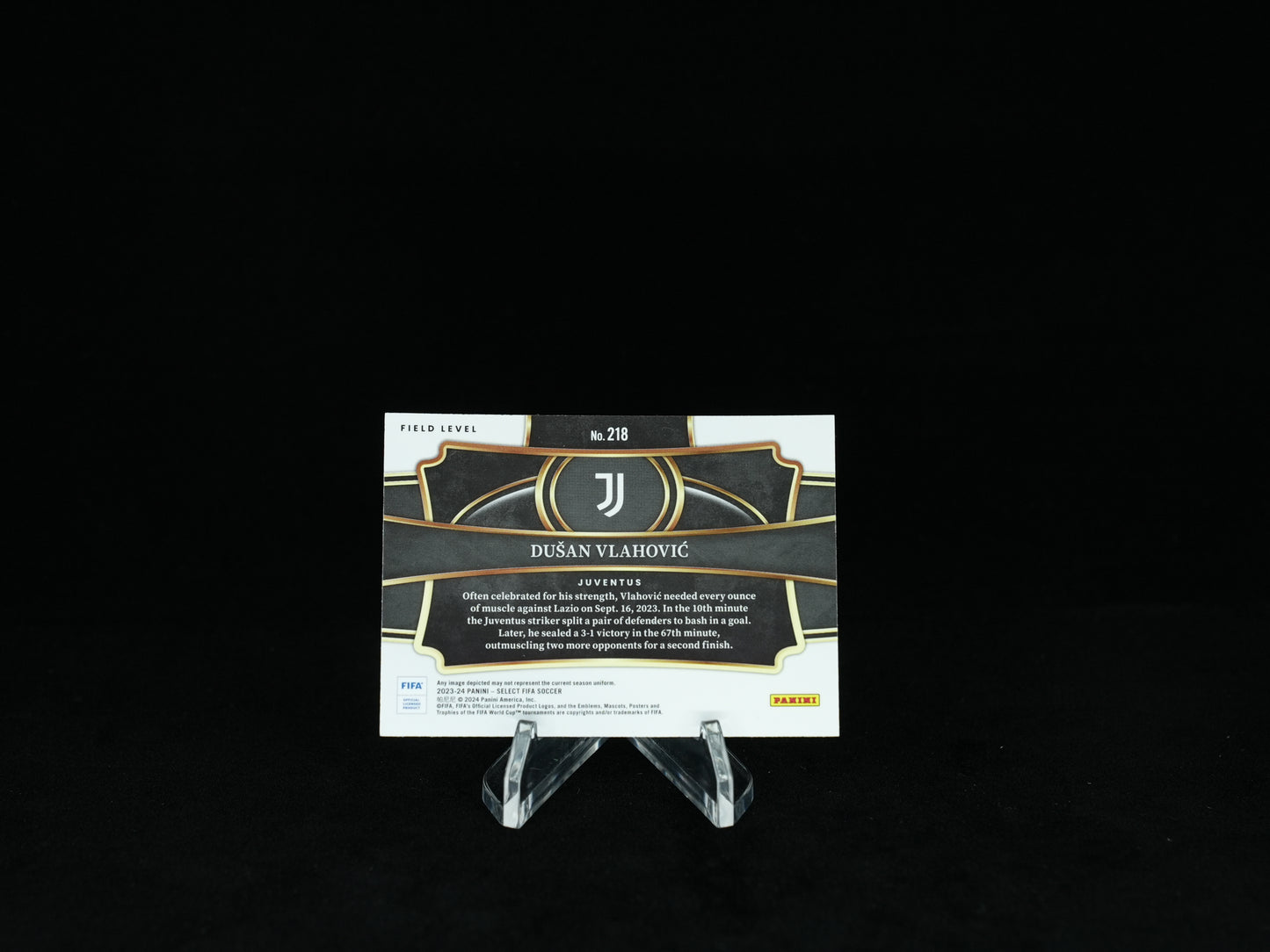 2023-2024 PANINI- SELECT FIFA - Juventus - Base Card