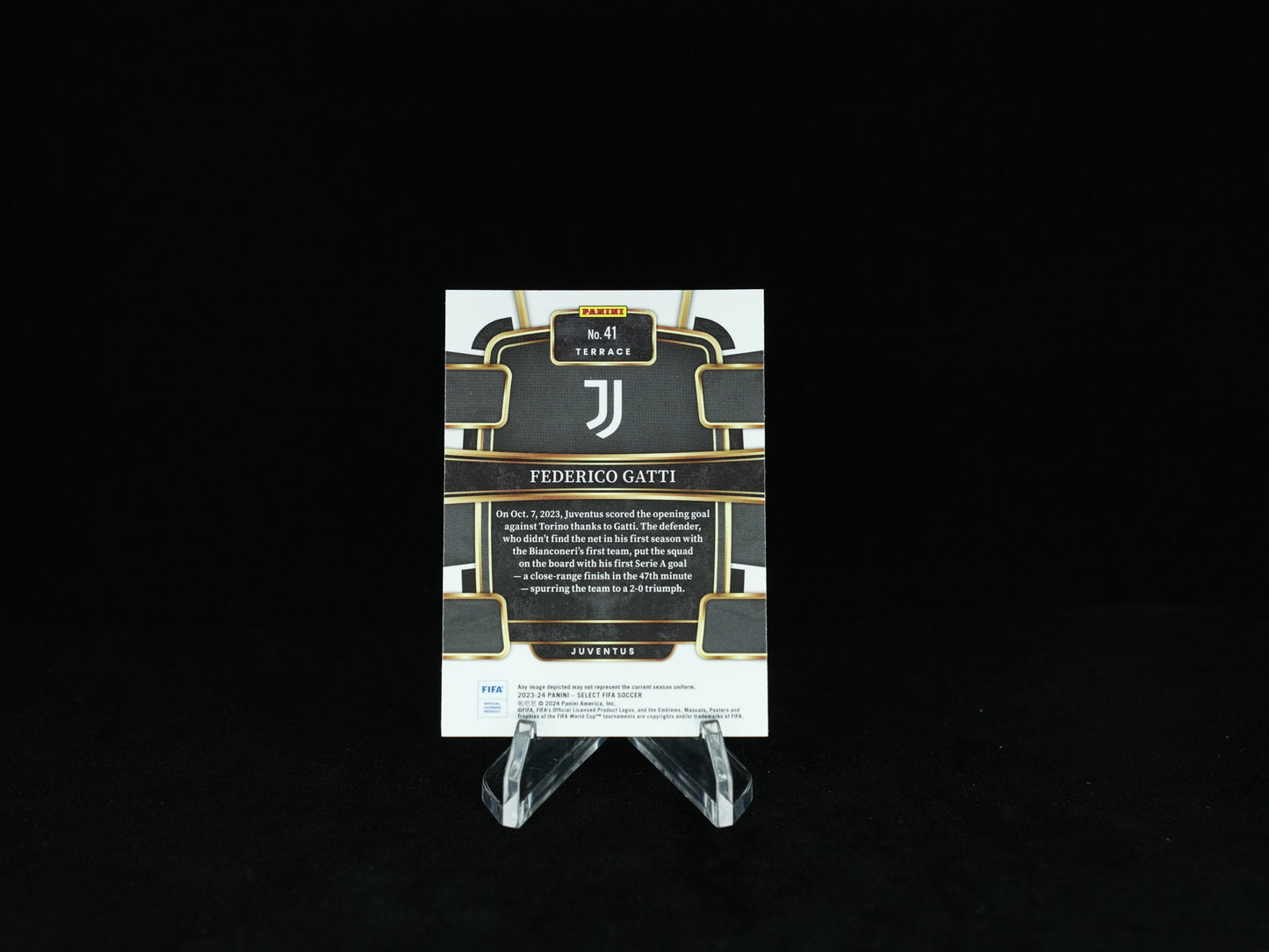 2023-2024 PANINI- SELECT FIFA - Juventus - Base Card
