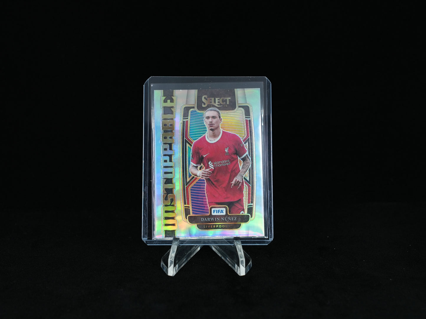 2023-2024 PANINI- SELECT FIFA - Liverpool FC - Darwin Nunez - Unstopptable