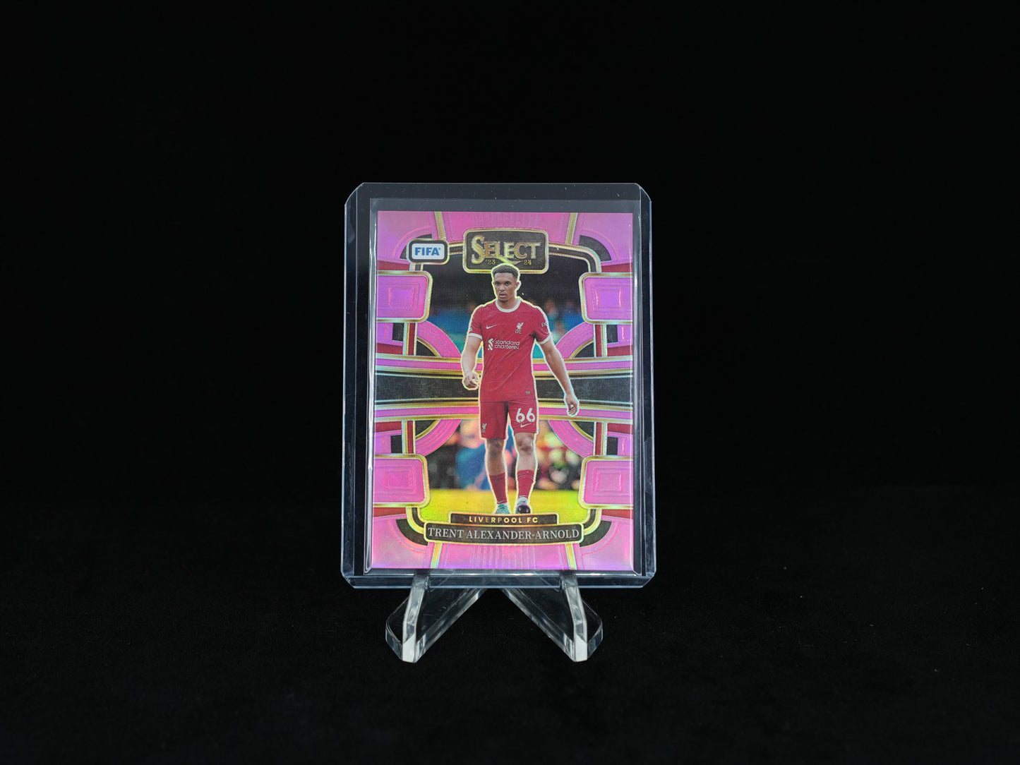 2023-2024 PANINI- SELECT FIFA - Liverpool FC - Trent Alexander-Arnold - Pink Prizm 15/75