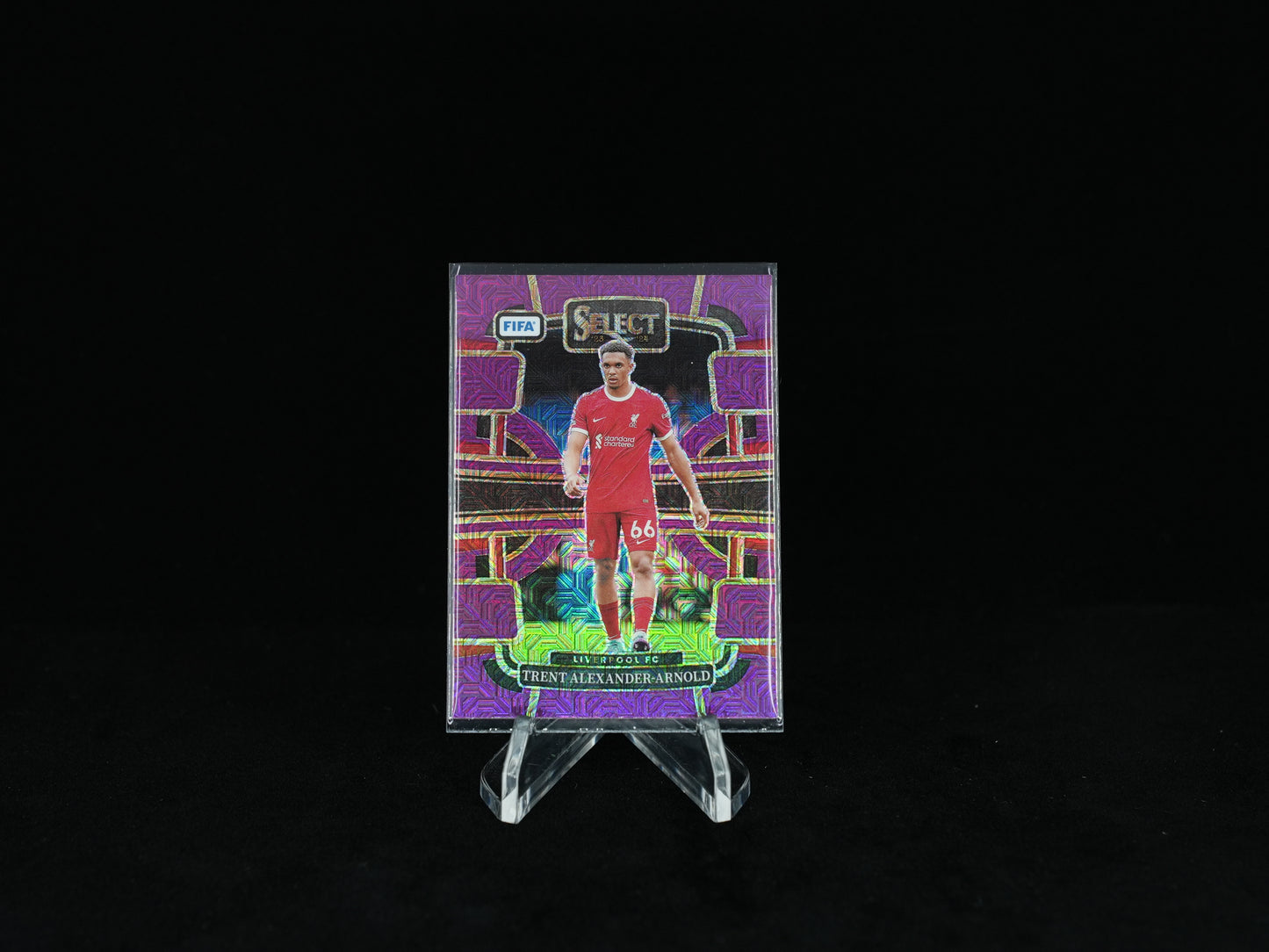 2023-2024 PANINI- SELECT FIFA - Liverpool FC - Trent Alexander-Arnold - Purple Mojo