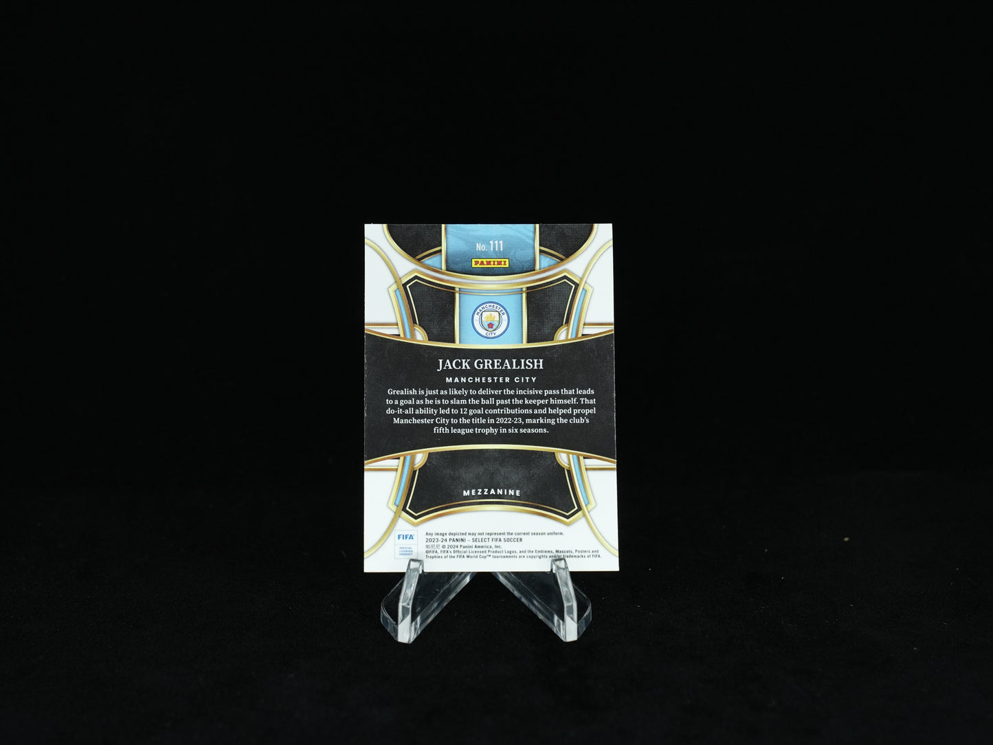 2023-2024 PANINI- SELECT FIFA - Manchester City - Base Card