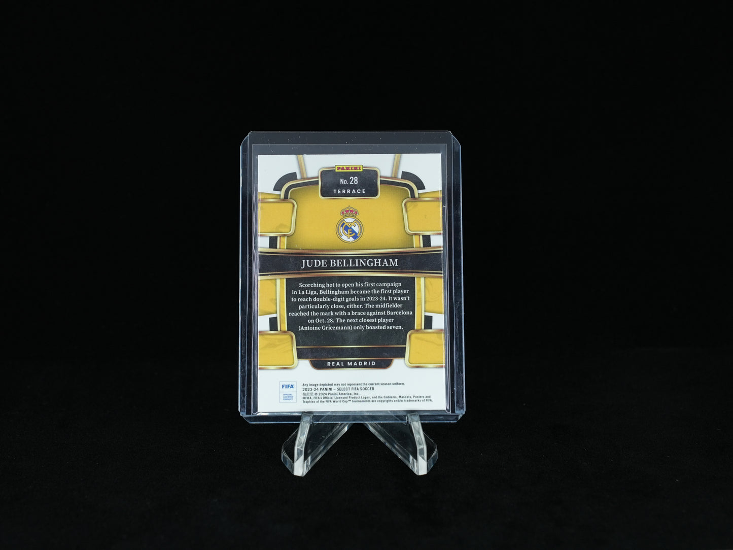 2023-2024 PANINI- SELECT FIFA - Real Madrid - Base Card