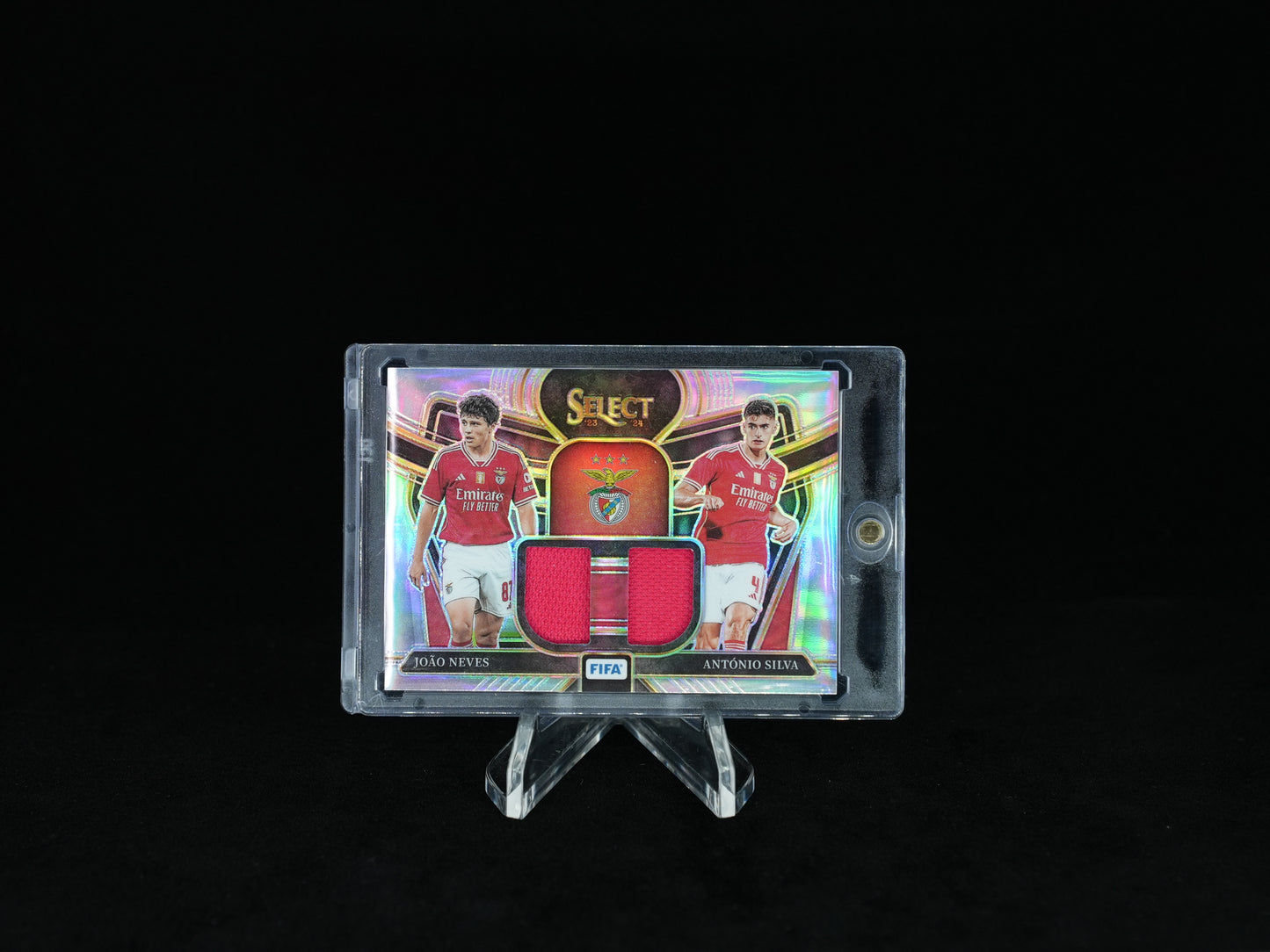 2023-2024 PANINI- SELECT FIFA - SL Benfica - Antonio Silva/Joao Neves - Dual Patch