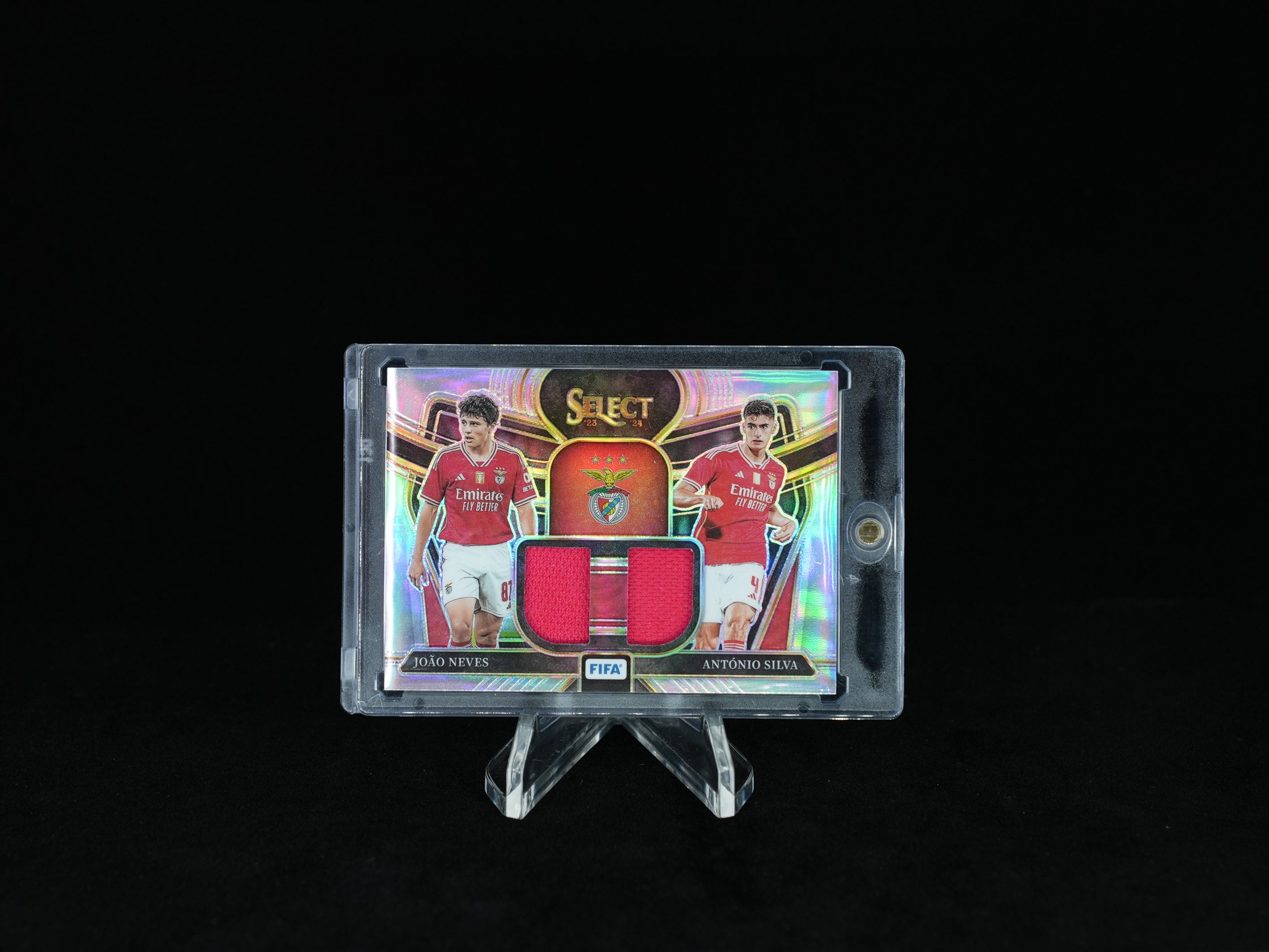 2023-2024 PANINI- SELECT FIFA - SL Benfica - Antonio Silva/Joao Neves - Dual Patch