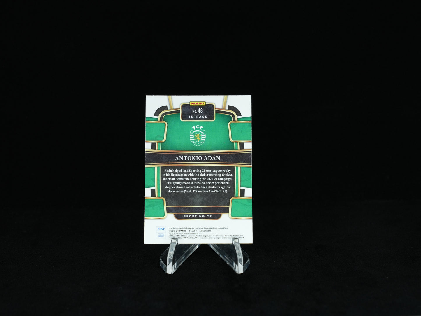 2023-2024 PANINI- SELECT FIFA - Sporting CP - Base Card